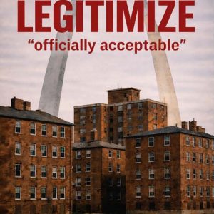 LEGITIMIZE "officially acceptable"